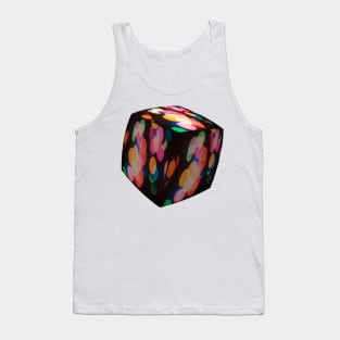 Confetti box - cube with bokeh lights. Tank Top